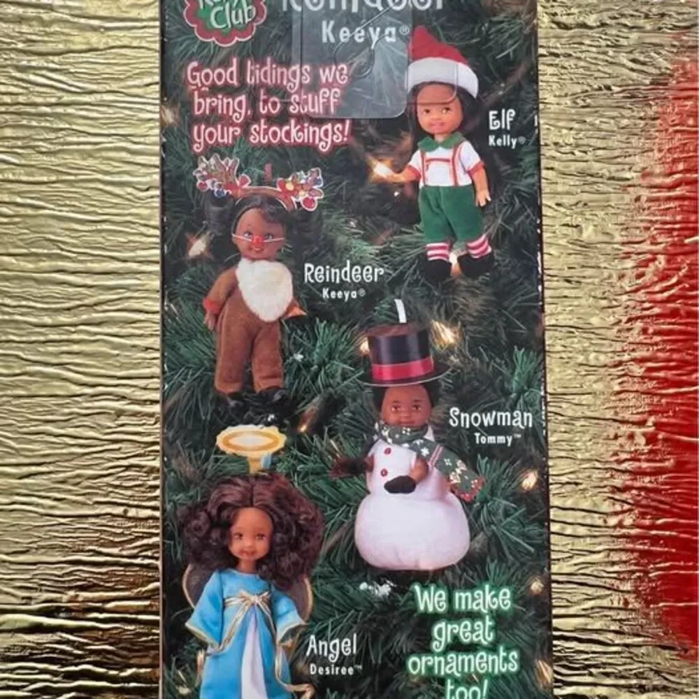 Kelly Club Doll or Barbie Ornament 2001 Angel Desiree